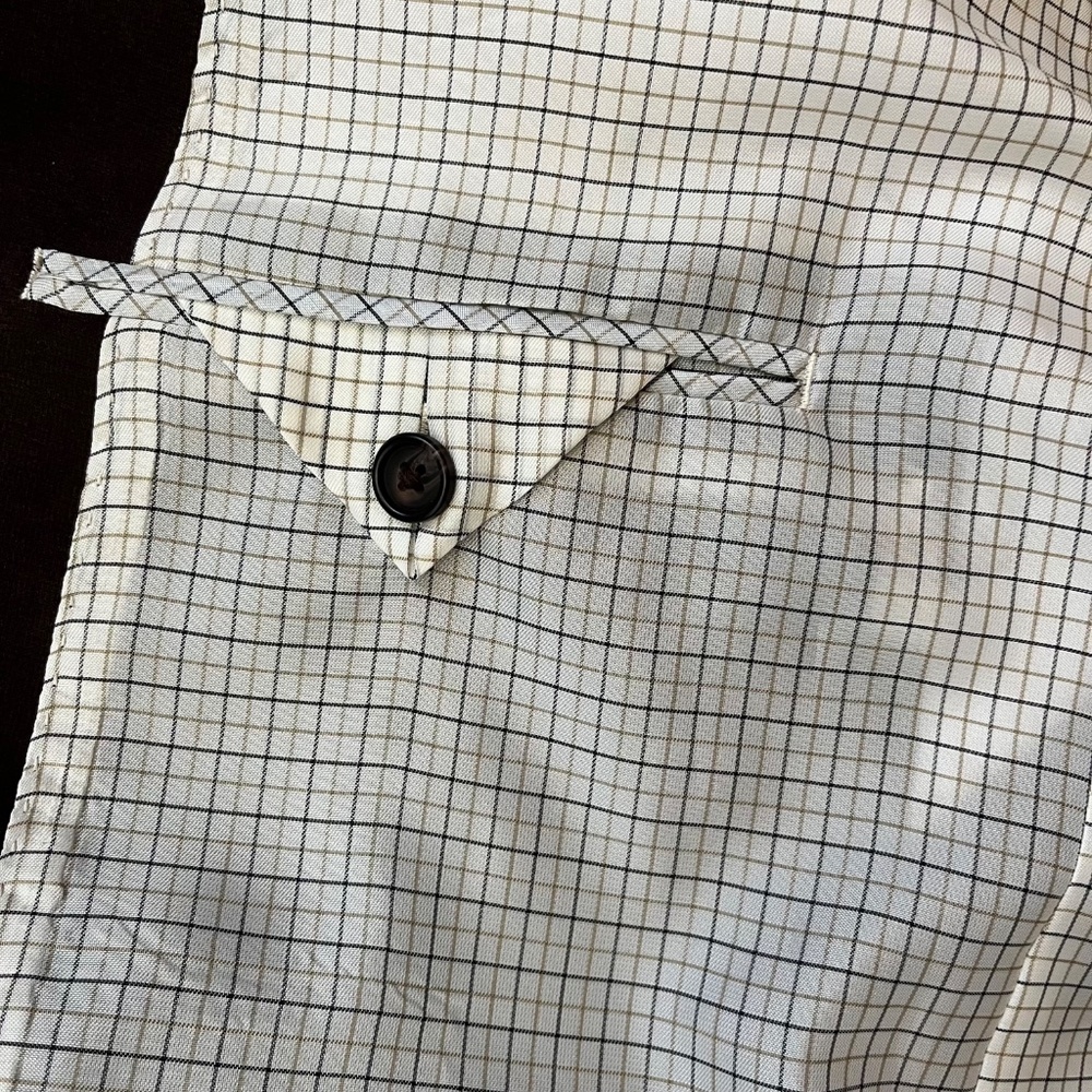 Lauren Ralph‎ Lauren Mens Sport Coat Blazer Chocolate Brown Classic Two Button - Picture 6 of 12